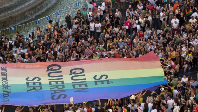Manifestación del Orgullo 2019 en Madrid
