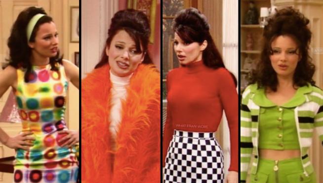 Algunos de los modelos de la niñera los recopila en Instagram ‘What Fran Wore’