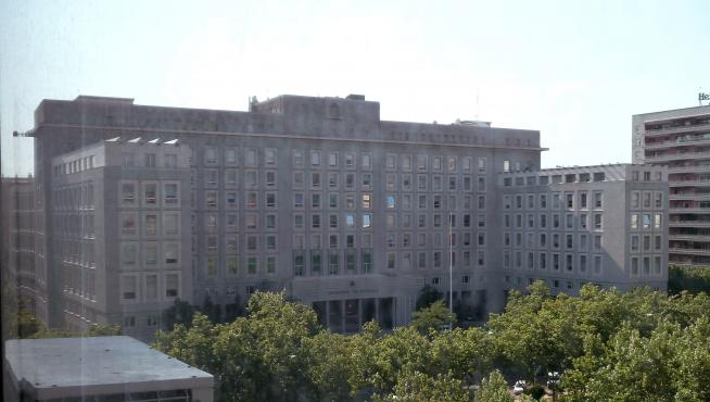 Ministerio de Defensa de España, en Madrid.