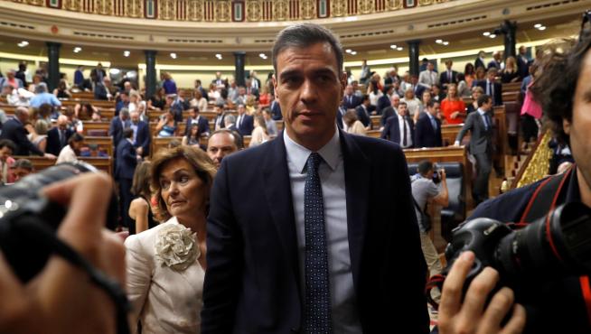 Comienza la segunda jornada de la investidura de Pedro Sánchez, que concluirá con la primera votación en la que el candidato necesitaría mayoría absoluta.