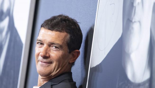 Munich (Germany), 29/06/2019.- Spanish actor Antonio Banderas poses before receiving the CineMerit Award during the Munich Film Festival, in Munich, Germany, 29 June 2019. The festival runs until 06 July. (Cine, Alemania) EFE/EPA/LUKAS BARTH-TUTTAS CineMerit Award at Munich Film Festival