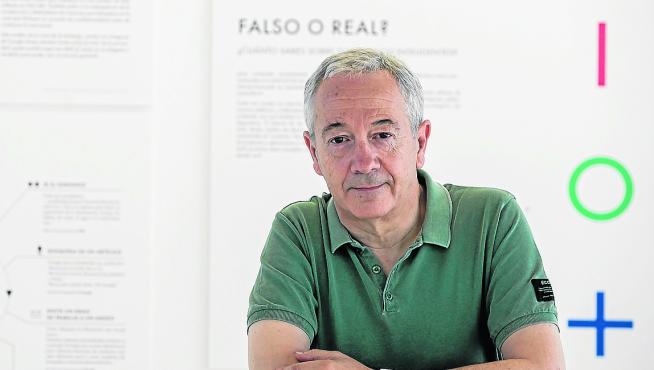 Antonio Bahamonde, presidente de la Sociedad Científica Informática de España, en Etopia.