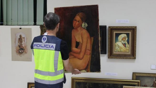 Impiden la venta de una obra falsificada de Modigliani tasada en 50 millones.