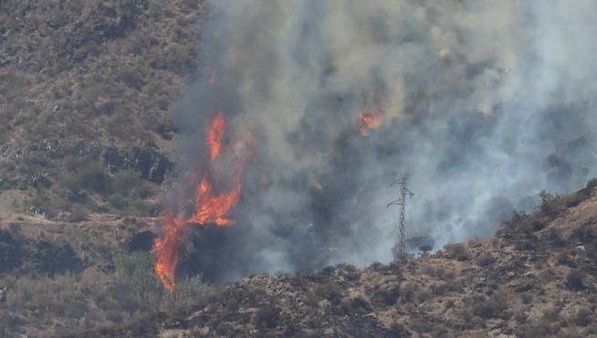 Incendio en Gran Canaria.