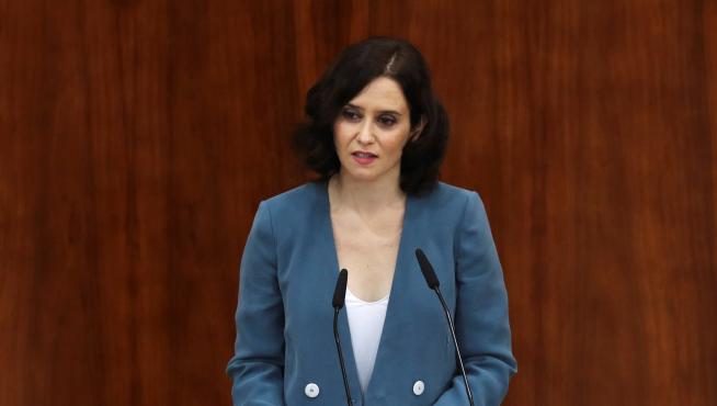La candidata a la Presidencia de la Comunidad de Madrid, Isabel Díaz Ayuso.