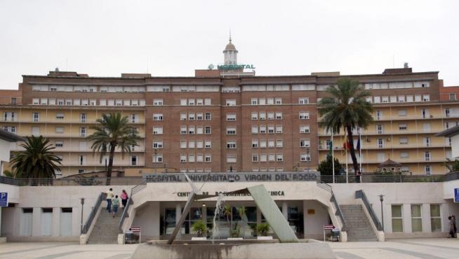 Hospital Virgen del Rocío, donde están atendidos parte de los afectados.