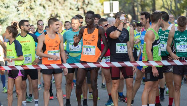 Carrera Popular Pilar 2019 en el Parque Grande José Antonio Labordeta de Zaragoza