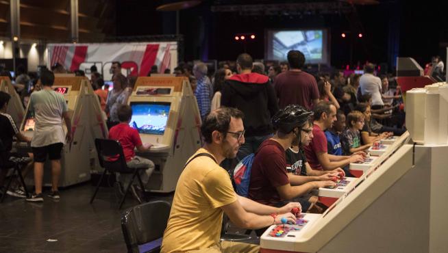 ZGamer en la sala Multiusos del Auditorio de Zaragoza