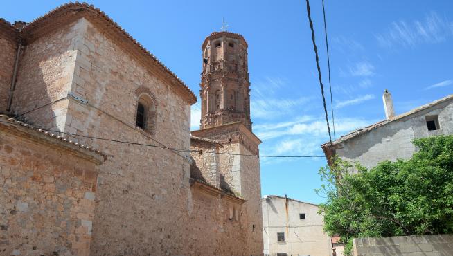 La iglesia mudéjar de Lechago.
