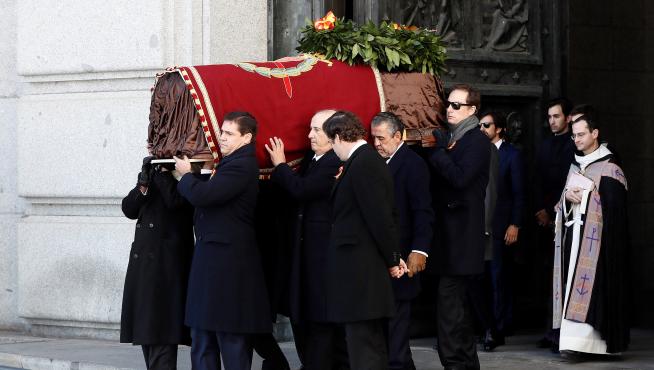Exhumación de Franco en el Valle de los Caídos