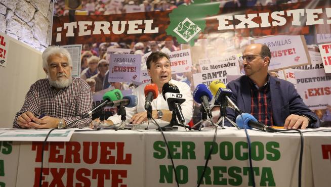 Rueda de prensa Teruel existe/30-10-19/foto:Javier Escriche [[[FOTOGRAFOS]]]