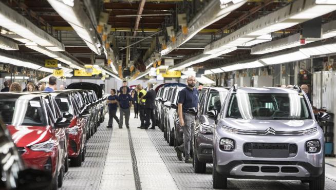 Instalaciones de la planta de Opel PSA