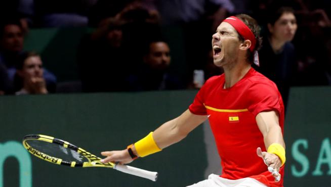 La emoción de Rafael Nadal ante el adiós de Roger Federer