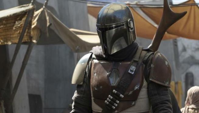 Pedro Pascal, como Mando, el protagonista de 'The Mandalorian'.