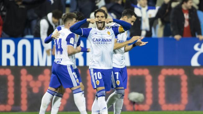Partido Real Zaragoza-Racing de Santander