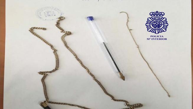 cadenas de oro recuperadas