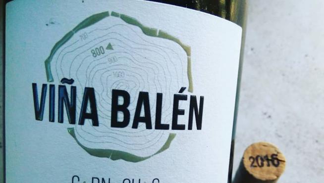 Etiqueta de la botella del vino Viña Balén 2016.