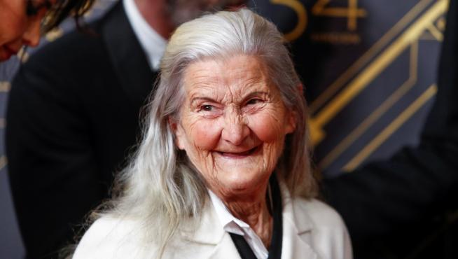 Benedicta Sánchez, premio Goya a la actriz revelación.
