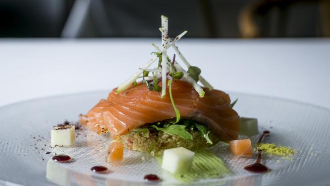 Uno de los platos del restaurante Absinthium