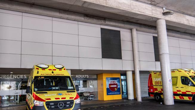 Urgencias del hospital Son Espases de Palma donde está ingresada la paciente afectada por coronavirus.