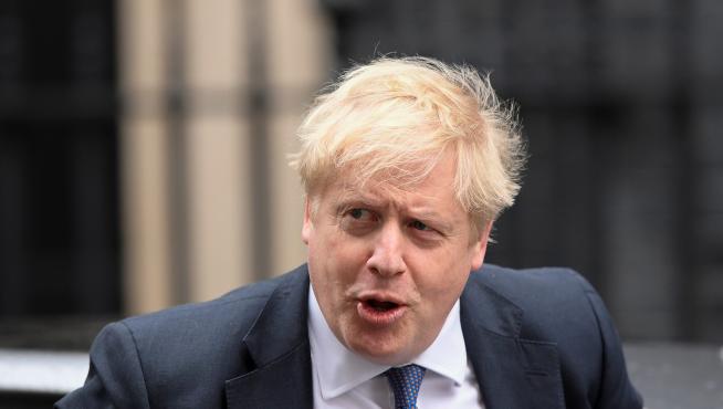Britain's Prime Minister Boris Johnson arrives at Downing Street in London, Britain February 13, 2020. REUTERS/Toby Melville [[[REUTERS VOCENTO]]] BRITAIN-POLITICS/CABINET