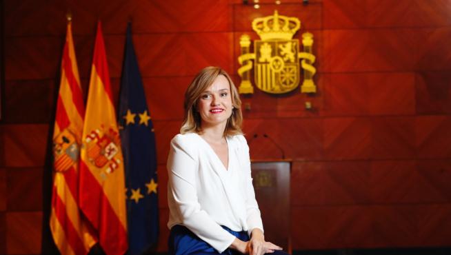 Pilar Alegría, nueva delegada del Gobierno en Aragón.