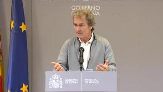 El director de emergencias sanitarias, Fernando Simón, asegura que España no plantea el control de fronteras