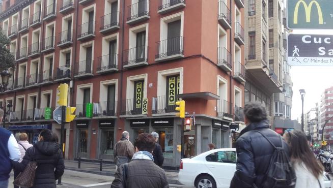 Uno de los establecimientos que compran oro en Zaragoza.