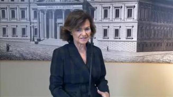 La vicepresidenta se encuentra ingresada en la Clínica Ruber de Madrid