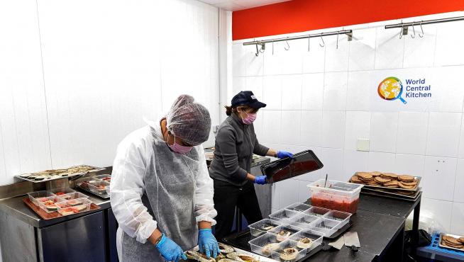 La ONG lega por primera vez a España para alimentar a quienes más lo necesitan durante la pandemia del coronavirus