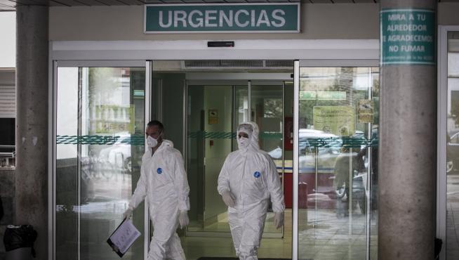 URGENCIAS DEL HOSPITAL MIGUEL SERVET DE ZARAGOZA / CORONAVIRUS / 31/03/2020 / FOTO : OLIVER DUCH [[[FOTOGRAFOS]]]