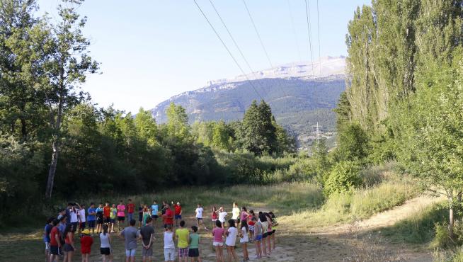 Campamento "Cheso" . Villanua. Huesca./foto Javier Broto/ [[[HA ARCHIVO]]]