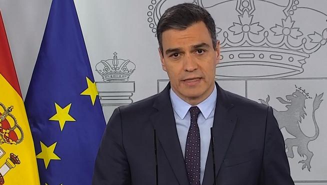Comparecencia de Pedro Sánchez