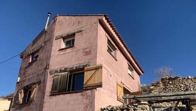 Casa rural Las Peñas, en El Vallecillo, que ya ha tenido clientes este fin de semana.