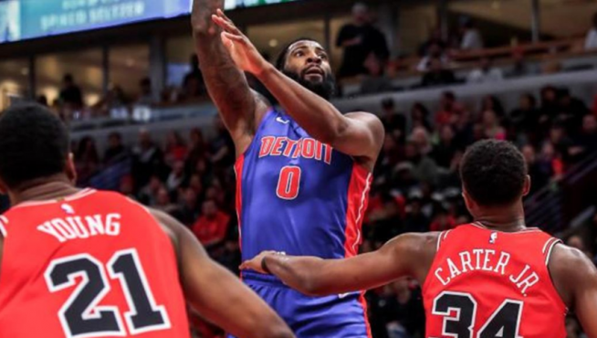 Foto de archivo de Andre Drummond