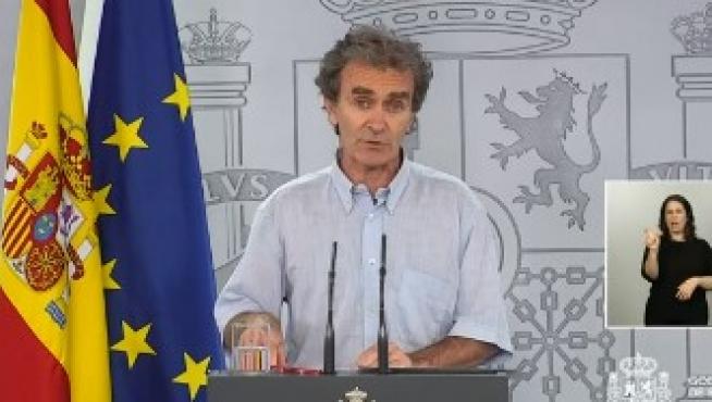 Comparecencia de Fernando Simón de este lunes.