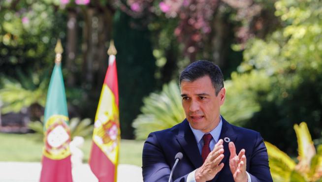 Spanish PM Sanchez visits Portugal