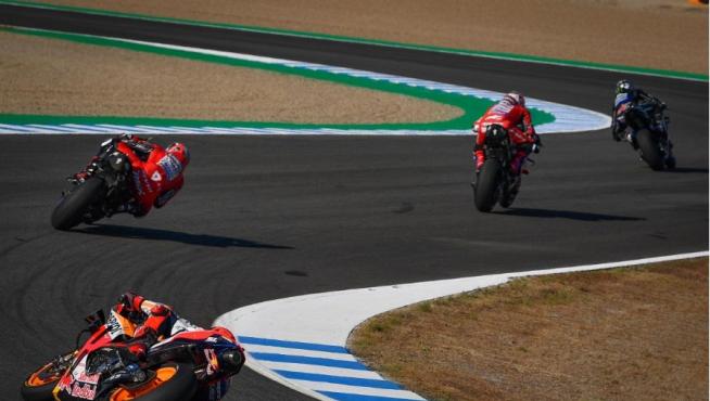 Entrenamientos oficiales de Moto GP en Jerez