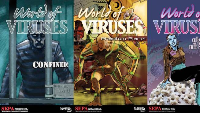 Novelas gráficas del proyecto ‘Mundo Virus’