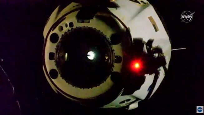 Crew Dragon Endeavour departs the International Space Station