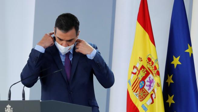 El presidente del Gobierno, Pedro Sánchez, ofrece la habitual comparecencia antes de las vacaciones.