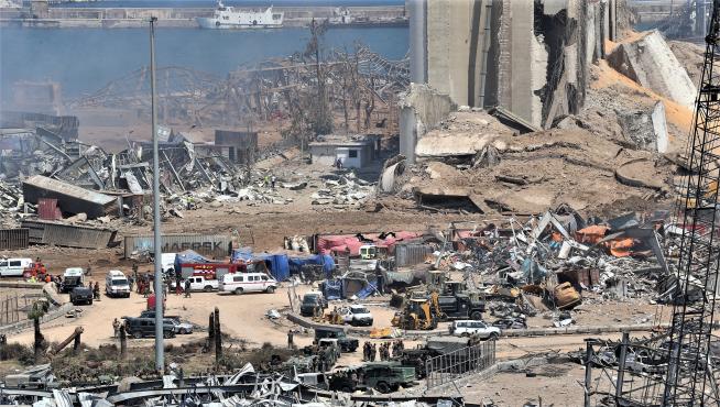 Aftermath of massive blast in Beirut