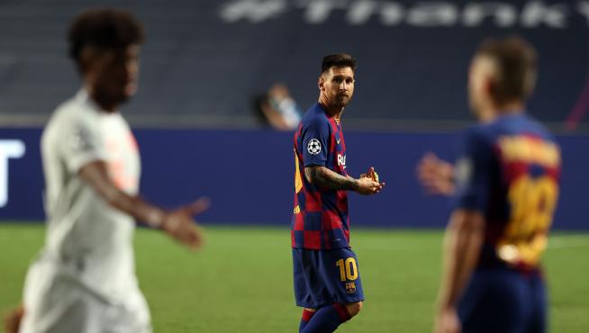Messi, tras la derrota del FC Barcelona ante el Bayern
