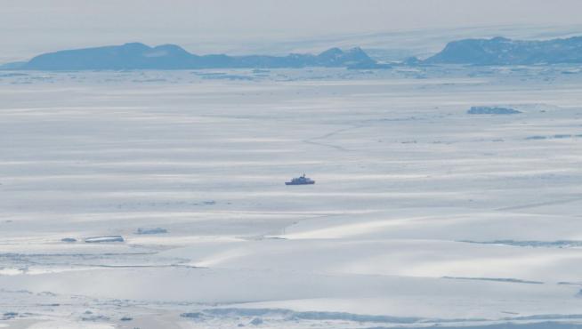 Deshielo en un glaciar