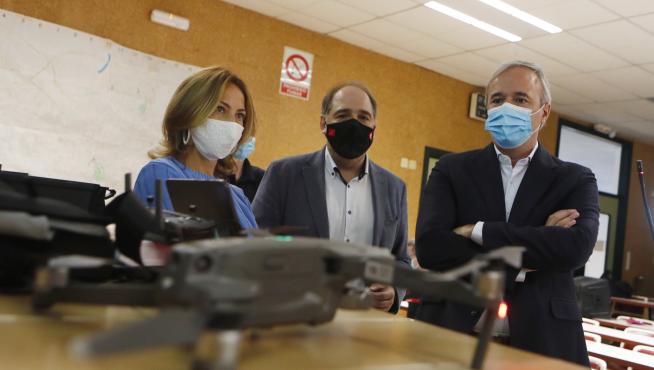 Nace la nueva unidad de drones de los Bomberos de Zaragoza.