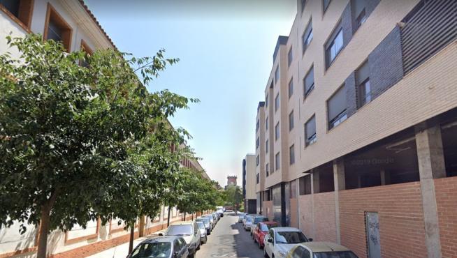 Una imagen de la calle de Joaquín Giral, en el barrio de Las Fuentes.