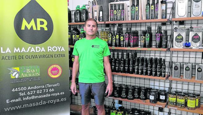 Pedro Valero es el responsable del proyecto de aceites La Masada Roya.
