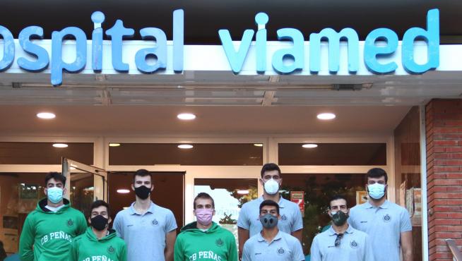 Los jugadores se sometieron a las pruebas médicas en la clínicas Viamed Santiago.
