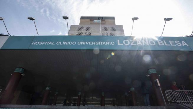 Fachada del Hospital Clínico Universitario Lozano Blesa de Zaragoza