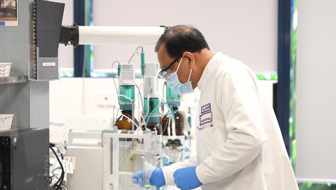 Laboratorio de Astrazeneca.
